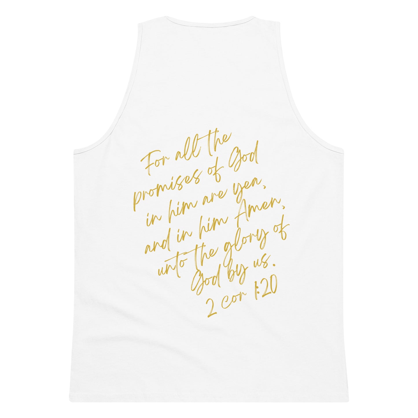 Men’s Premium Promised Gold Tank Top
