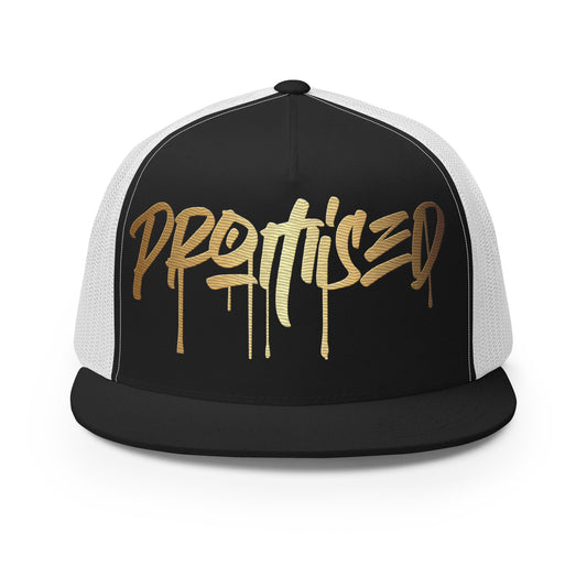 Promised Dripped Trucker Cap