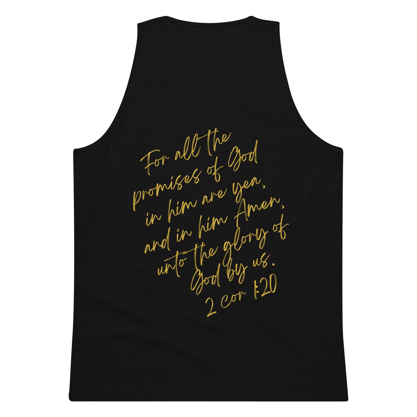 Men’s Premium Promised Gold Tank Top