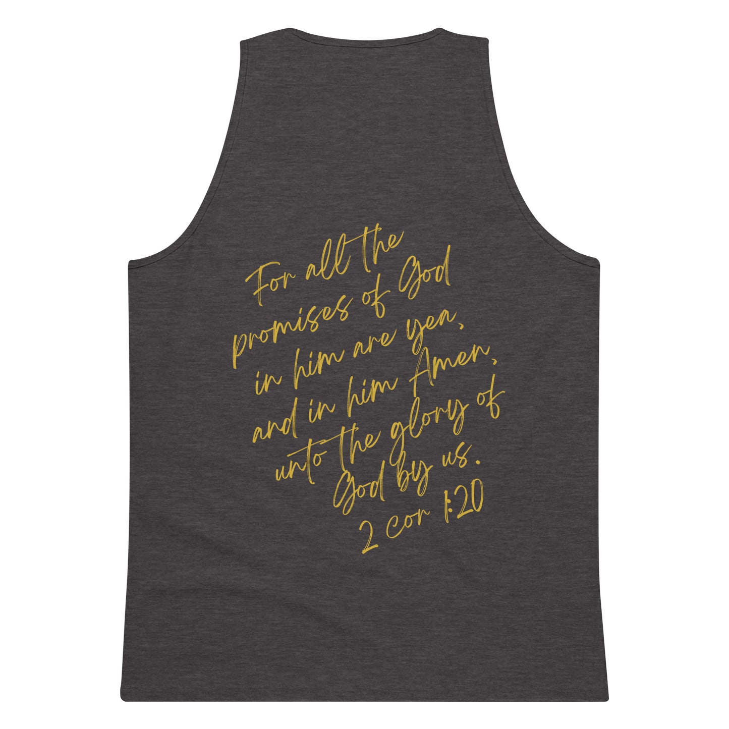Men’s Premium Promised Gold Tank Top