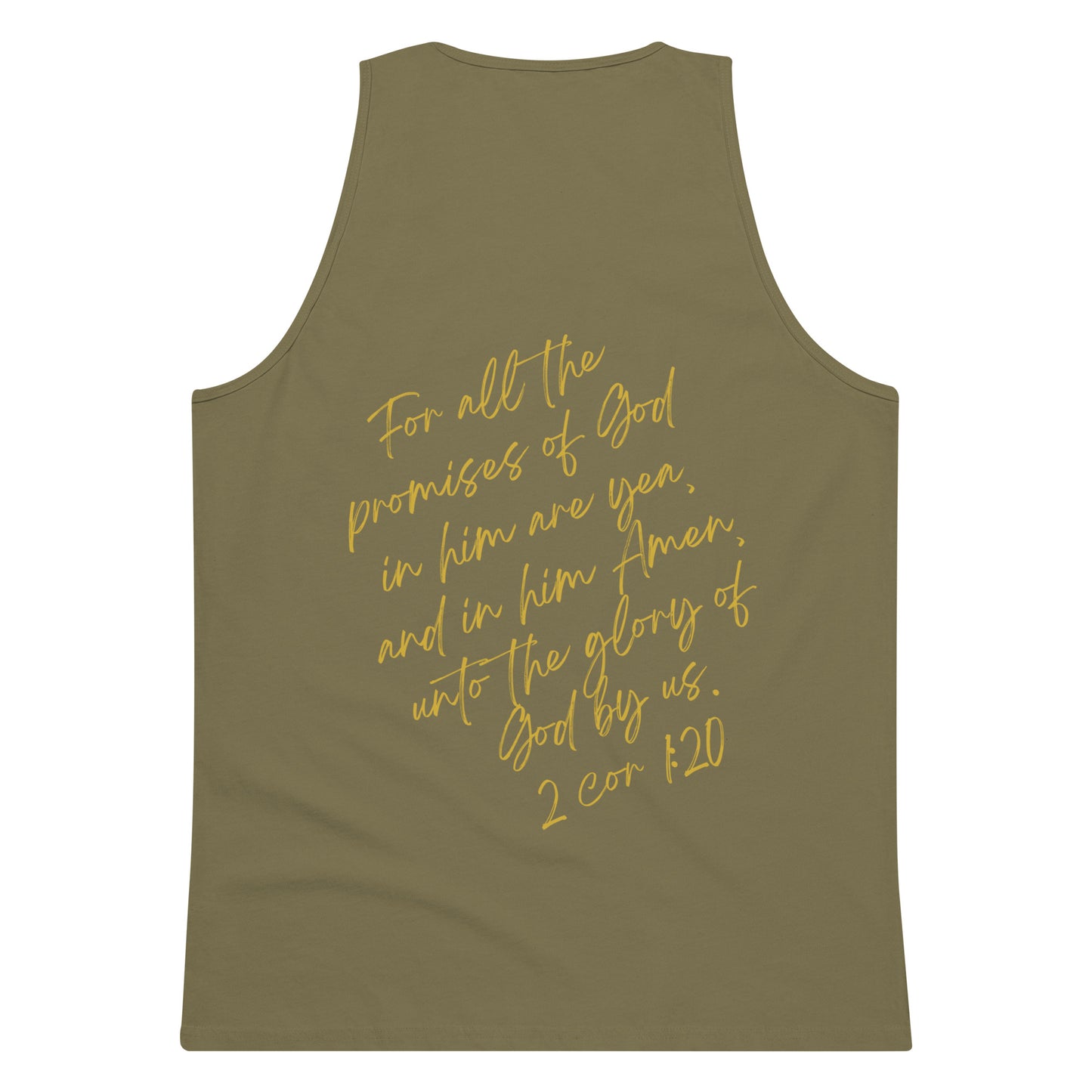Men’s Premium Promised Gold Tank Top
