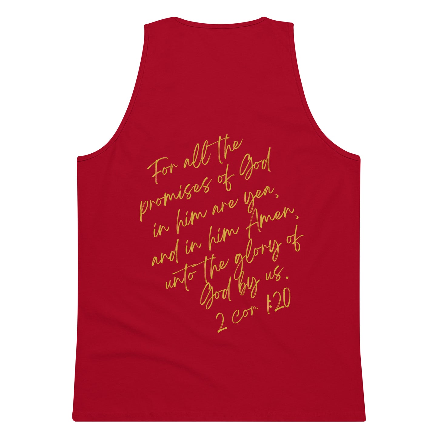 Men’s Premium Promised Gold Tank Top
