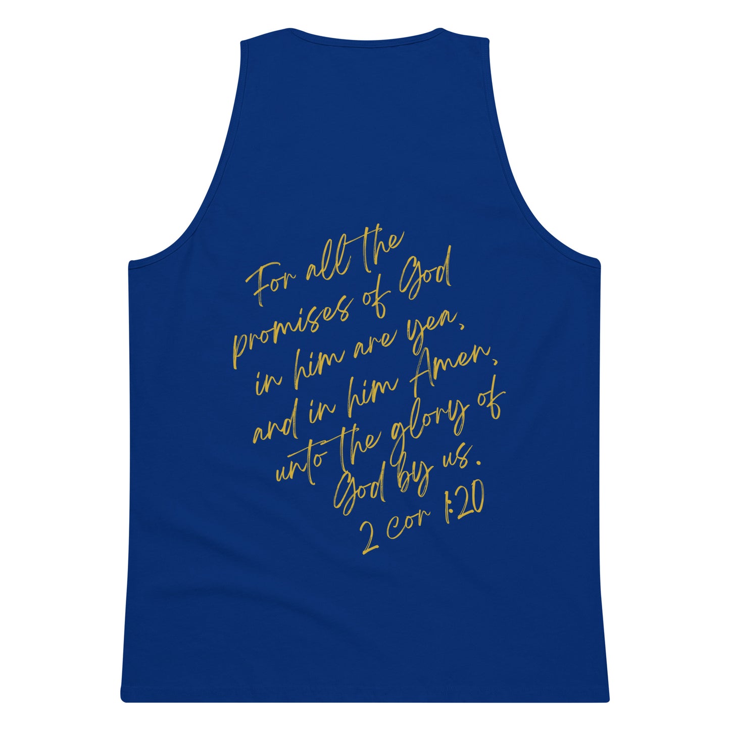 Men’s Premium Promised Gold Tank Top